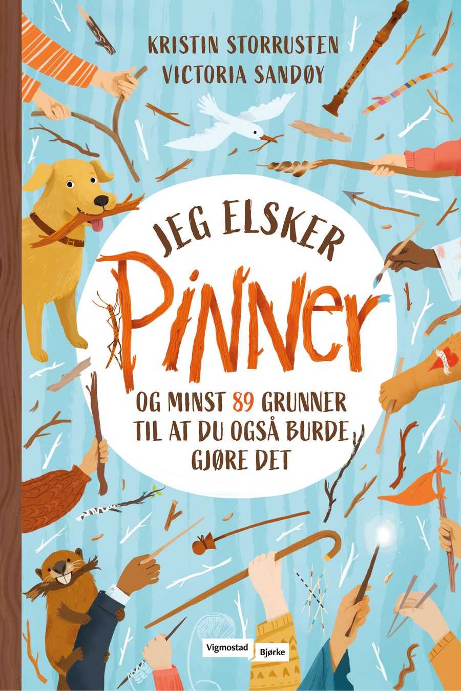 Bilde av boka: Jeg elsker pinner